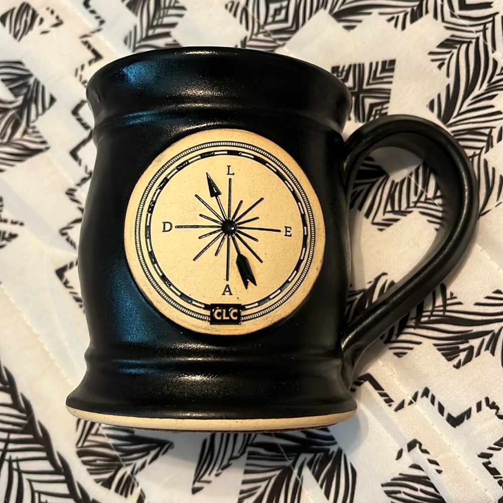 Grey Fox Pottery Compass Mug